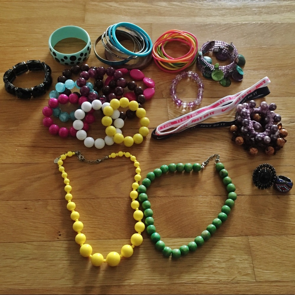 Jewelry including Bead Bracelets